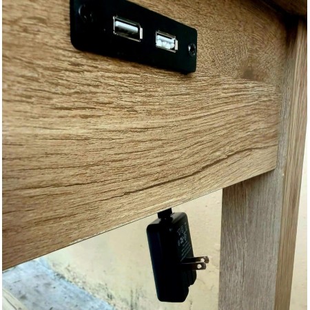 BHF1025004004 : Bàn Viết Có Cổng Sạc USB